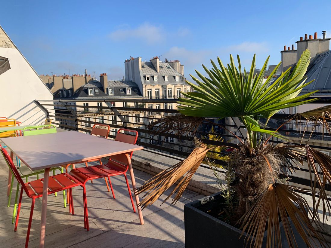 Les Ateliers FL Paris - Dachterrasse